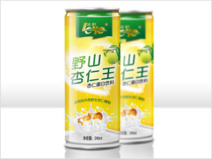 承德樂野杏仁蛋白飲料包裝設計案例