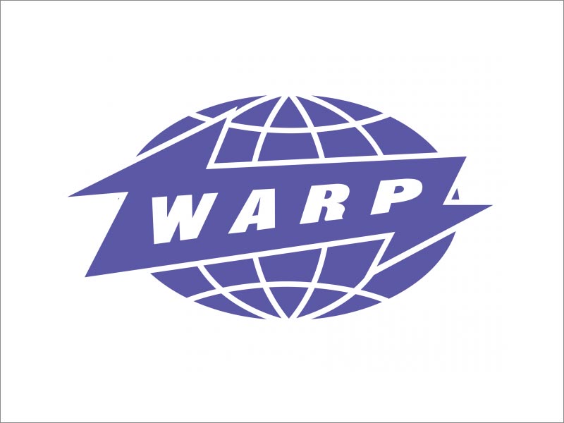 Warp Recordslogo設計，由The Designers Republic設計