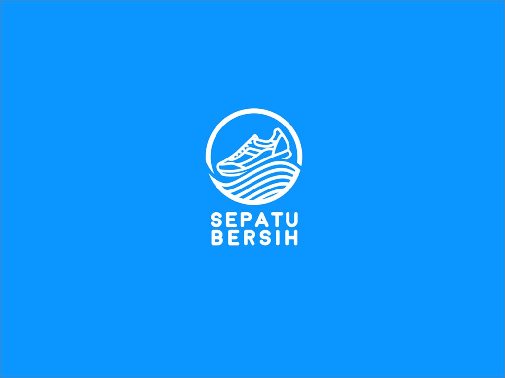 印度尼西亞Sepatu Bersih鞋類洗護中心品牌logo設(shè)計