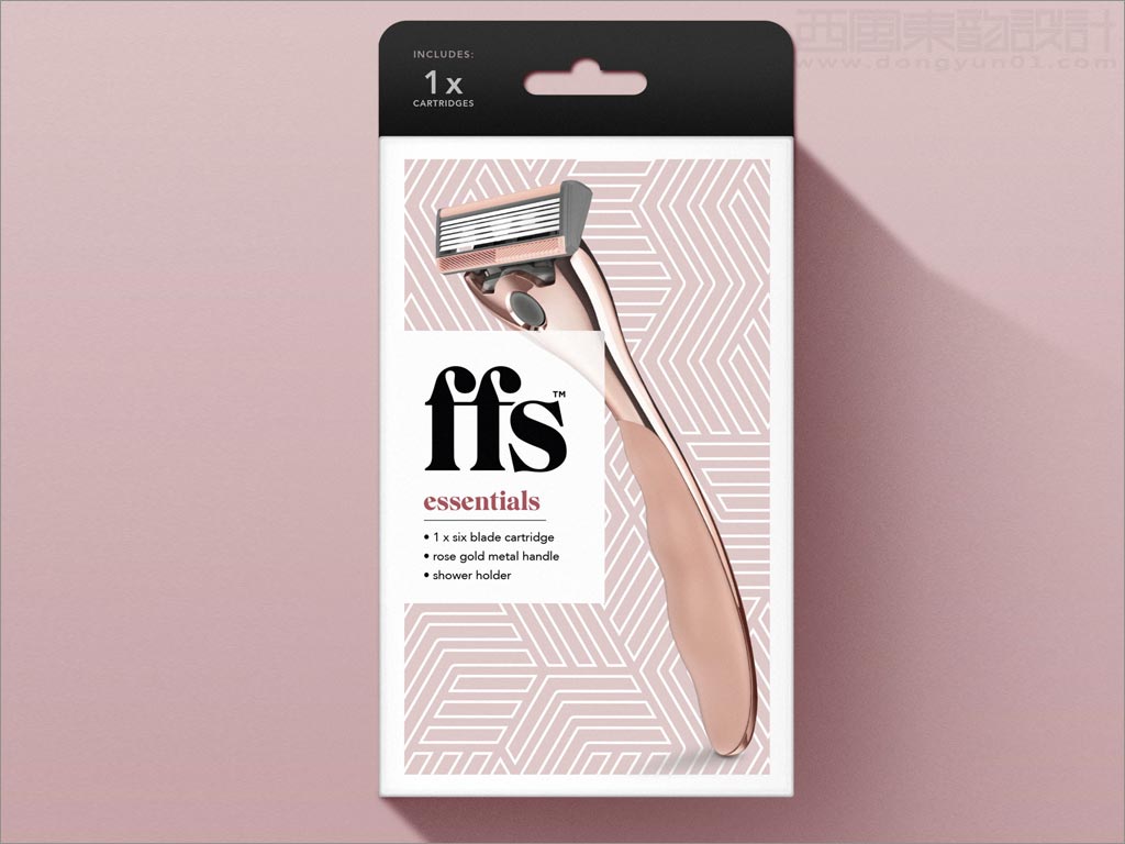 英國FFS女性剃須刀產(chǎn)品包裝設(shè)計